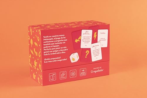 Regalador Me la sopla - Juego de Mesa más Divertido y canalla para Adultos, 200 Preguntas y confesiones sin pudores ni tapujos