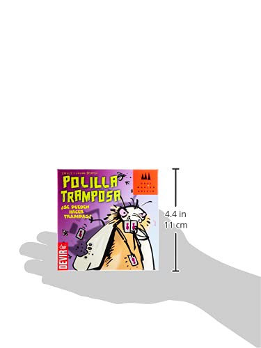 Polilla Tramposa – Juego de Cartas Original de Devir | Party Game para Niños y Familias