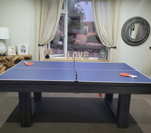 MESA DE BILLAR MULTIFUNCIONAL – Billar, comedor y ping pong en un solo mueble