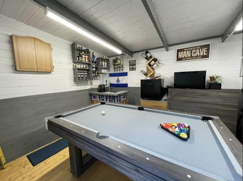 MESA DE BILLAR MULTIFUNCIONAL – Billar, comedor y ping pong en un solo mueble
