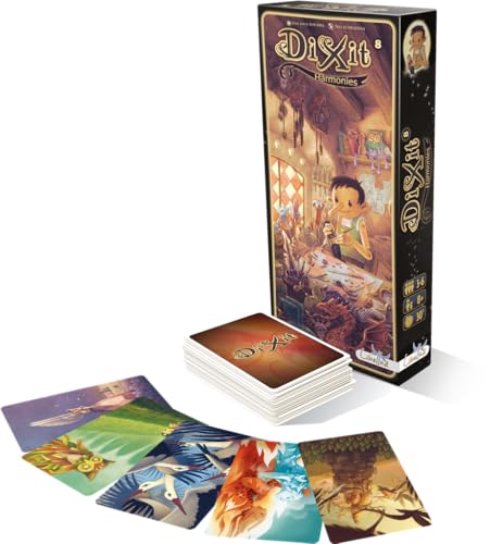 Libellud | Dixit Harmonies | Expansión | Juego de Imaginación y Creatividad Varias Veces Premiado | A Partir de 6 Años | De 3 a 8 Jugadores | 30 Minutos por Partida | Multilenguaje (Incluye Español)