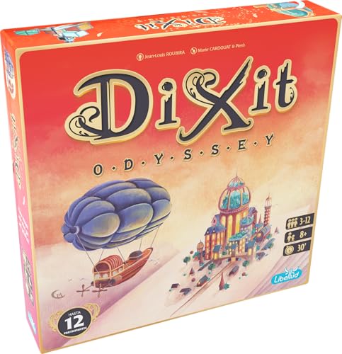 Libellud | Dixit Odyssey | Juego de Imaginación y Creatividad Ganador de Varios Premios | A Partir de 8 Años | De 3 a 12 Jugadores | 30 Minutos por Partida | Español