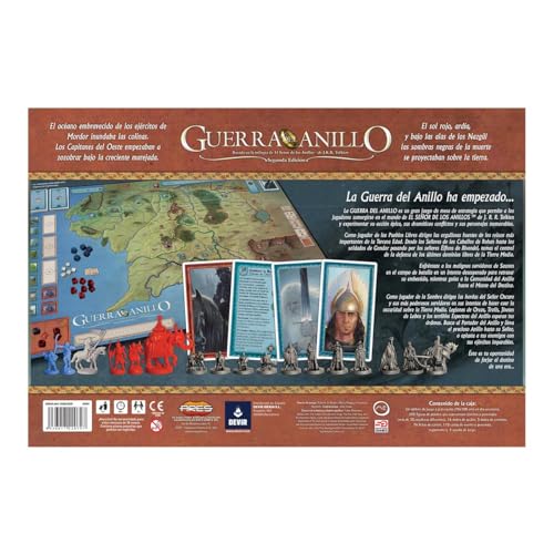 GUERRA DEL ANILLO: GUERREROS DE LA TIERRA MEDIA – Expansión de estrategia para expertos