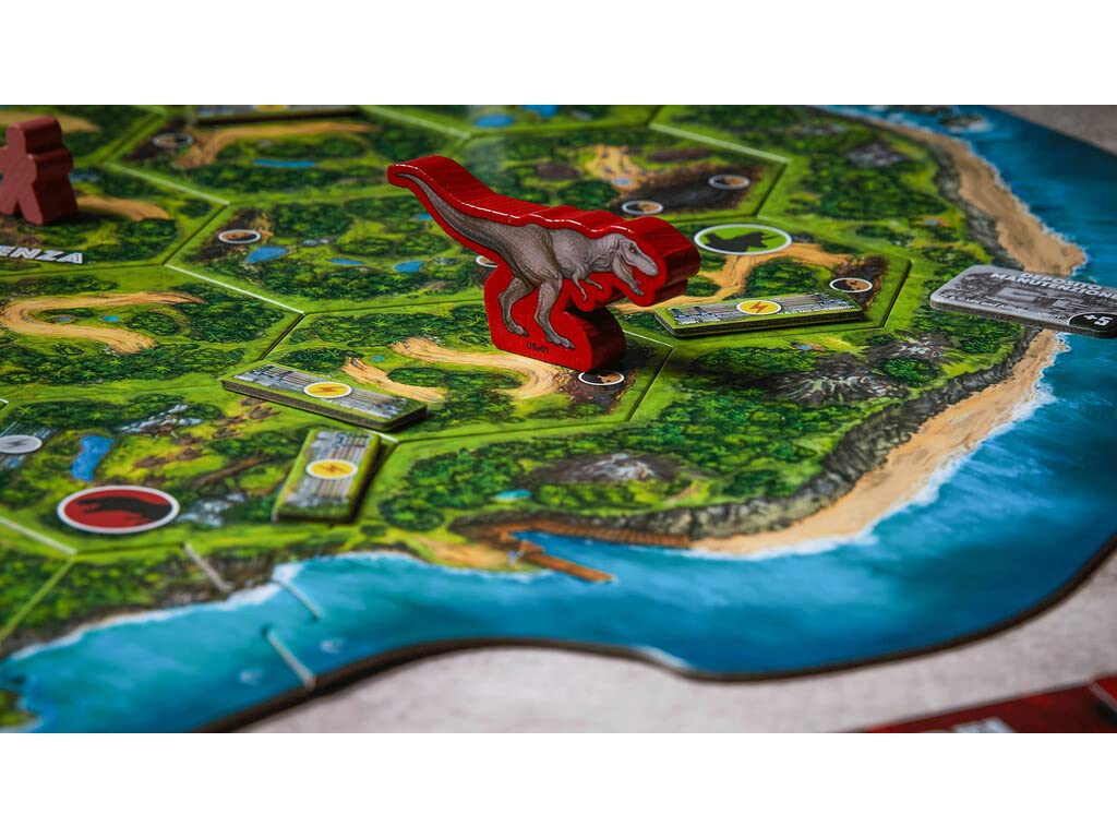 Ravensburger - Jurassic Park Danger, Juego de Mesa para Toda la Familia, 2-5 Jugadores, Idea de Regalo para Adultos y Niños a Partir de 10 Años, Versión en Español
