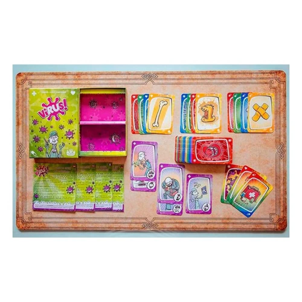 VIRUS! – Juego de mesa de cartas divertido y familiar