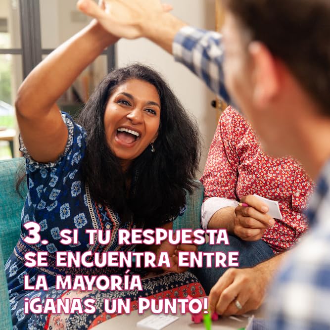 Mercurio - Mente Vacuna - Juego de Mesa Familiar - para 4 a 20 Jugadores - Incluye Vaca Rosa, 80 Cartas de Preguntas a Doble Cara, fichas y blocs - Ideal para Reuniones, Fiestas y Grupos- 20 Minutos