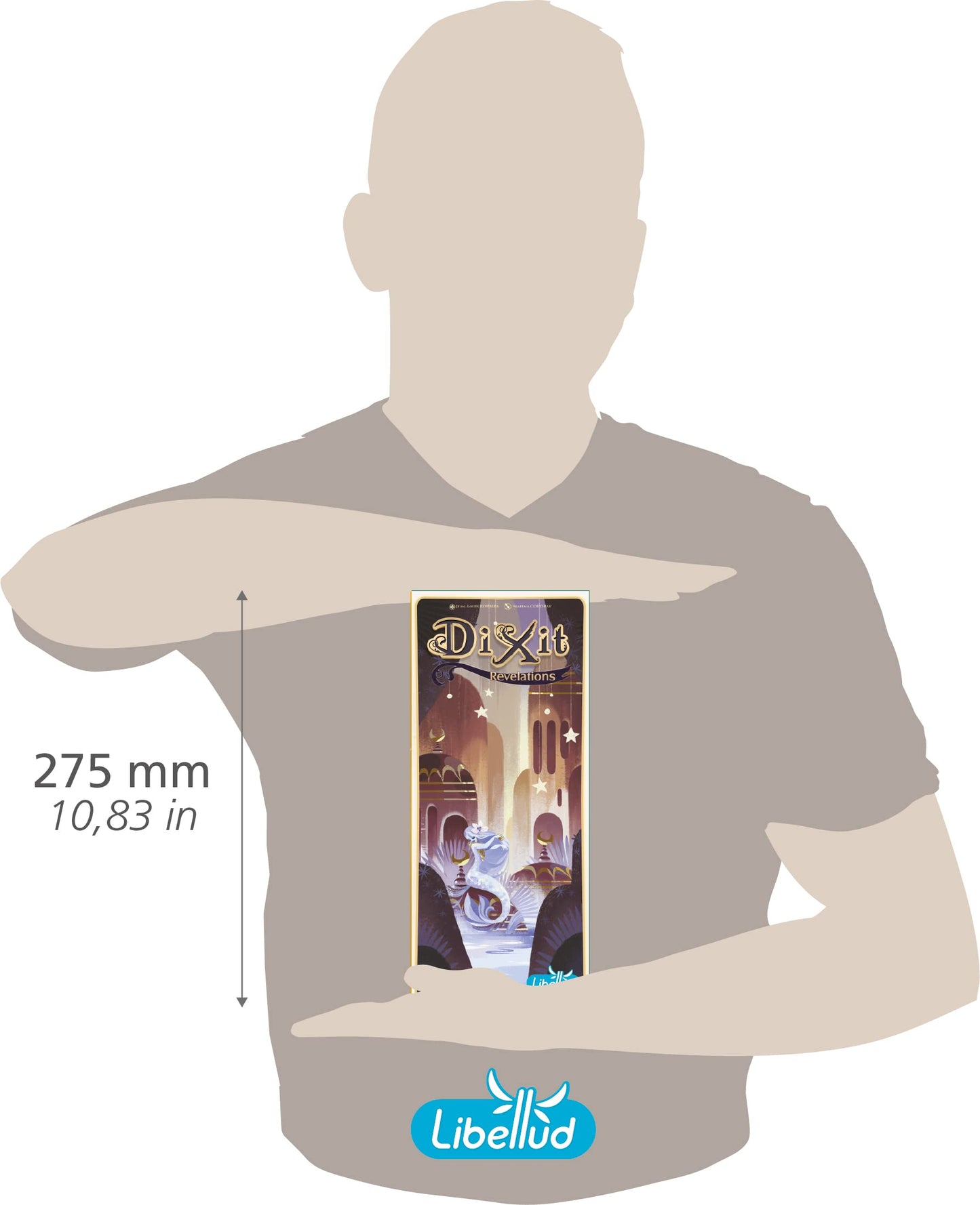 Libellud | Dixit | Expansión: Revelaciones (EEdición 2022) | Juego de Comunicación | Edad 8+ | 3 a 6 Jugadores | Tiempo de Parte: 30 Min