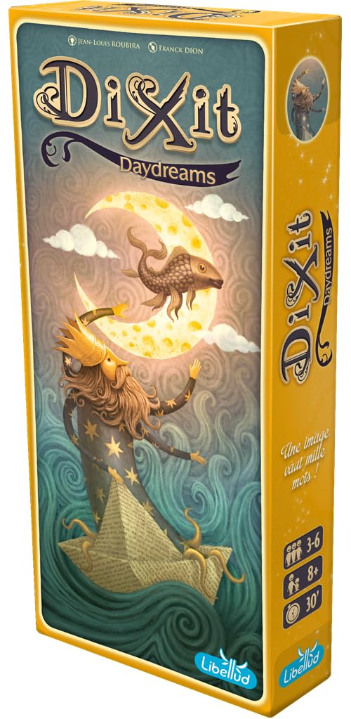 Libellud | Dixit | Expansión: Day Dreams (Edition 2022) | Juego de comunicaciones | Edad 8+ | 3 a 6 Jugadores | Tiempo de Parte: 30 Min