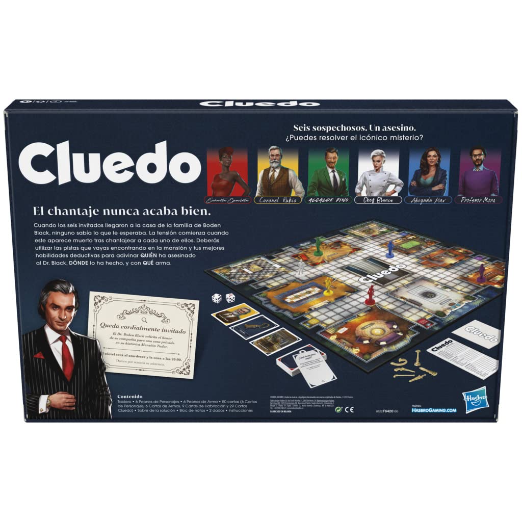 CLUEDO – Juego de mesa de detectives