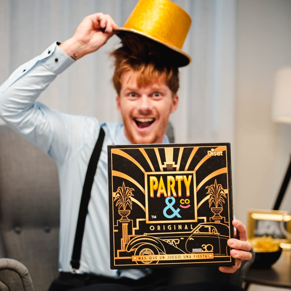 Diset - Party & Co. Original | Juego de Mesa para Adultos, Multiprueba, Divertido y por Equipos, Ideal para Fiestas | +14 Años, Juegos de Mesa Adultos de Party and Co.