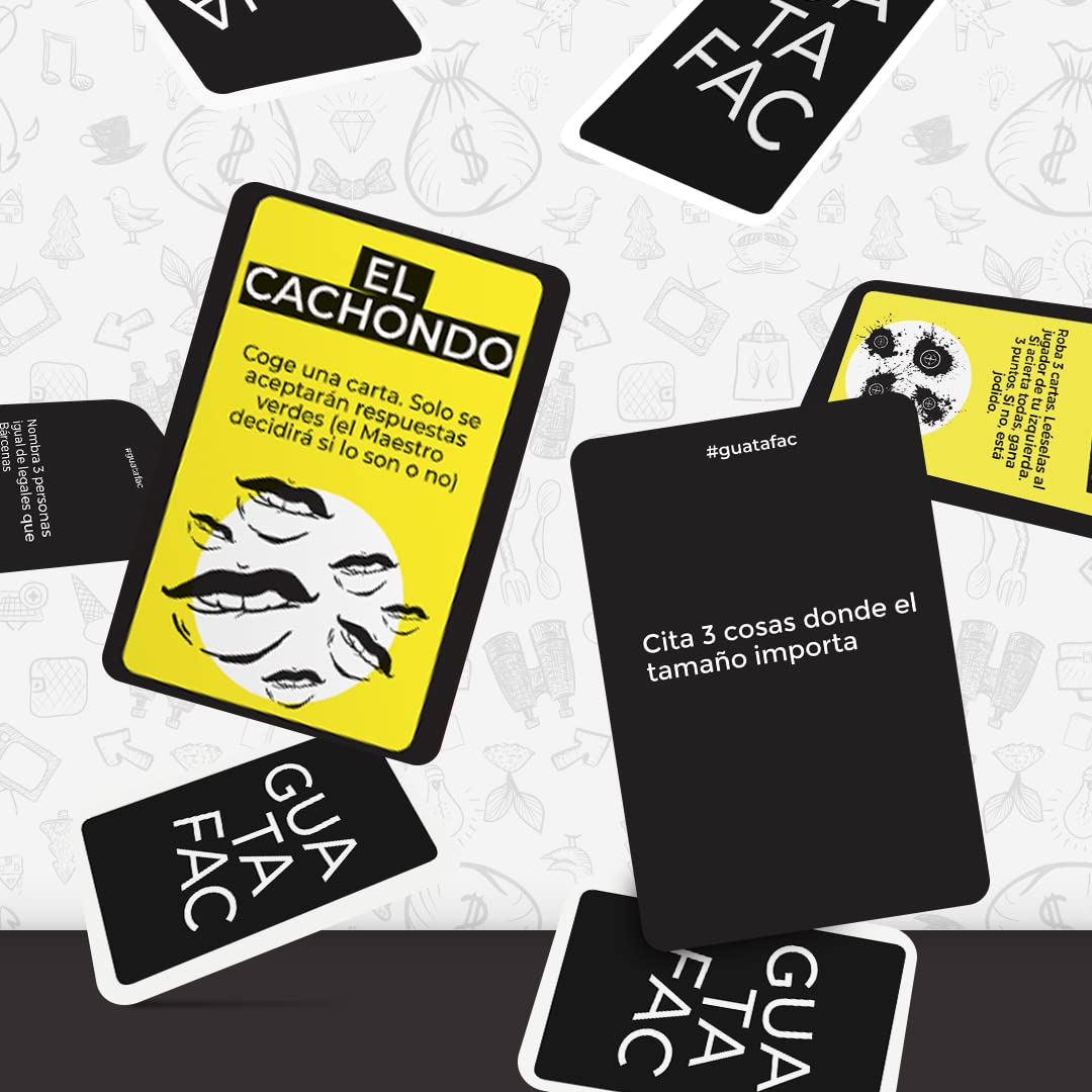 GUATAFAC – Juego de cartas para adultos