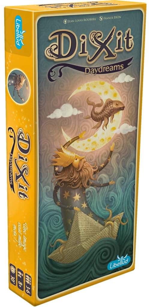 Libellud | Dixit | Expansión: Day Dreams (Edition 2022) | Juego de comunicaciones | Edad 8+ | 3 a 6 Jugadores | Tiempo de Parte: 30 Min