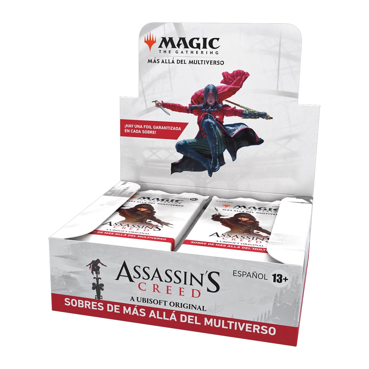 ASSASSIN'S CREED: MÁS ALLÁ DEL MULTIVERSO – Caja de sobres Magic The Gathering en español
