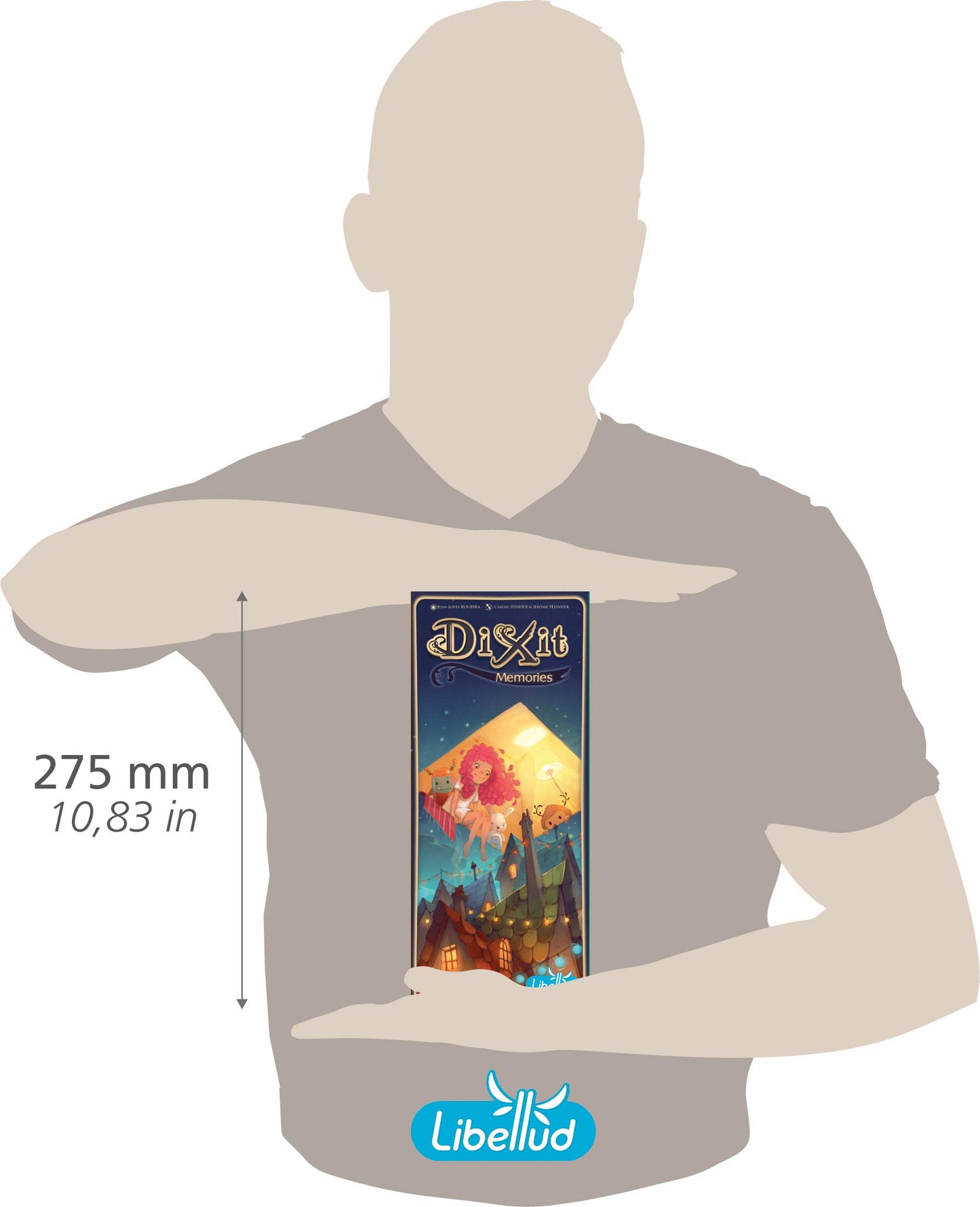 Libellud | Dixit – Expansión: Memories (EEdición 2022) | Juego de Comunicación | Edad 8+ | 3 a 6 Jugadores | Tiempo de Parte: 30 Min