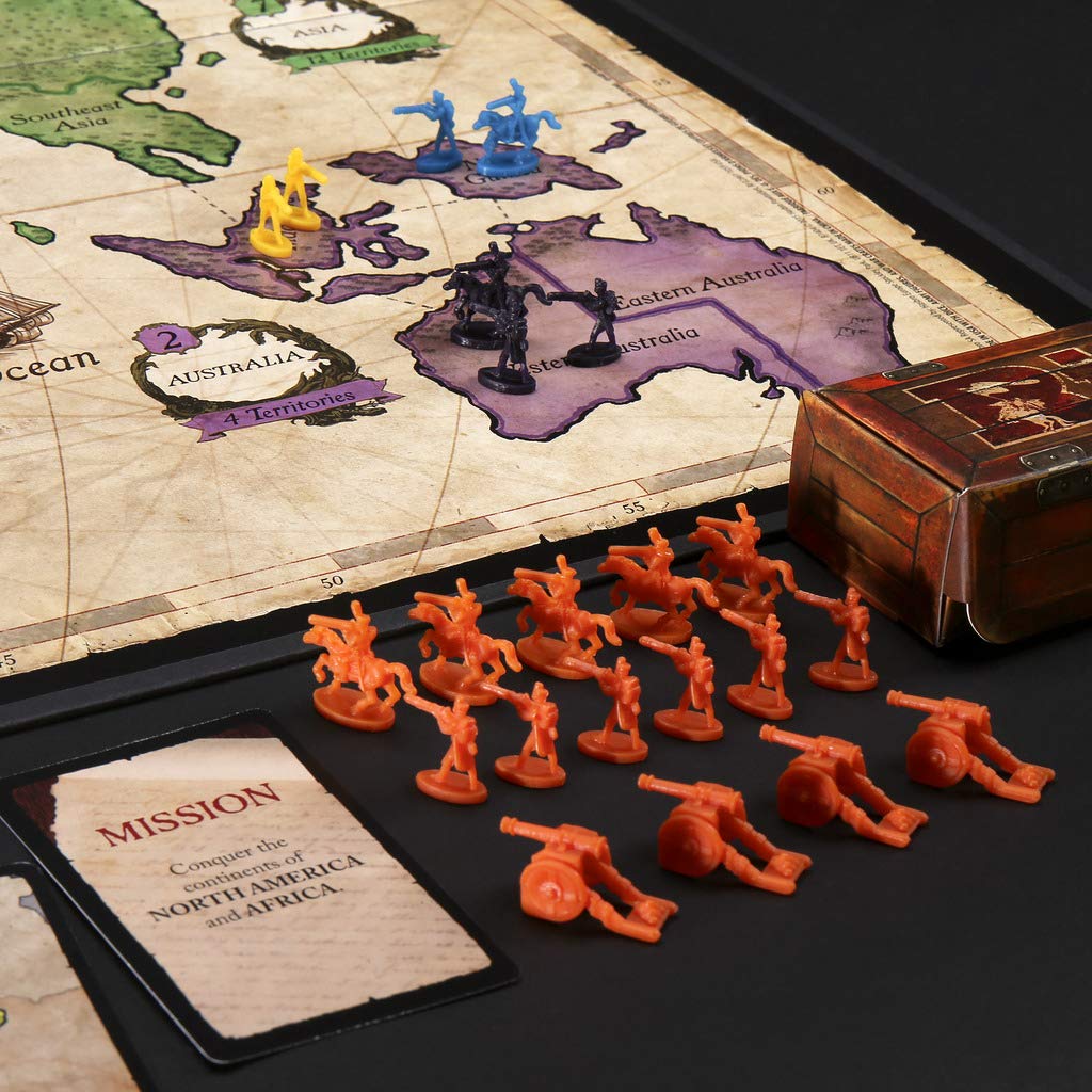 Risk Clásico – Juego de Mesa de Estrategia | Hasbro Gaming en Español | Para 2+ Jugadores
