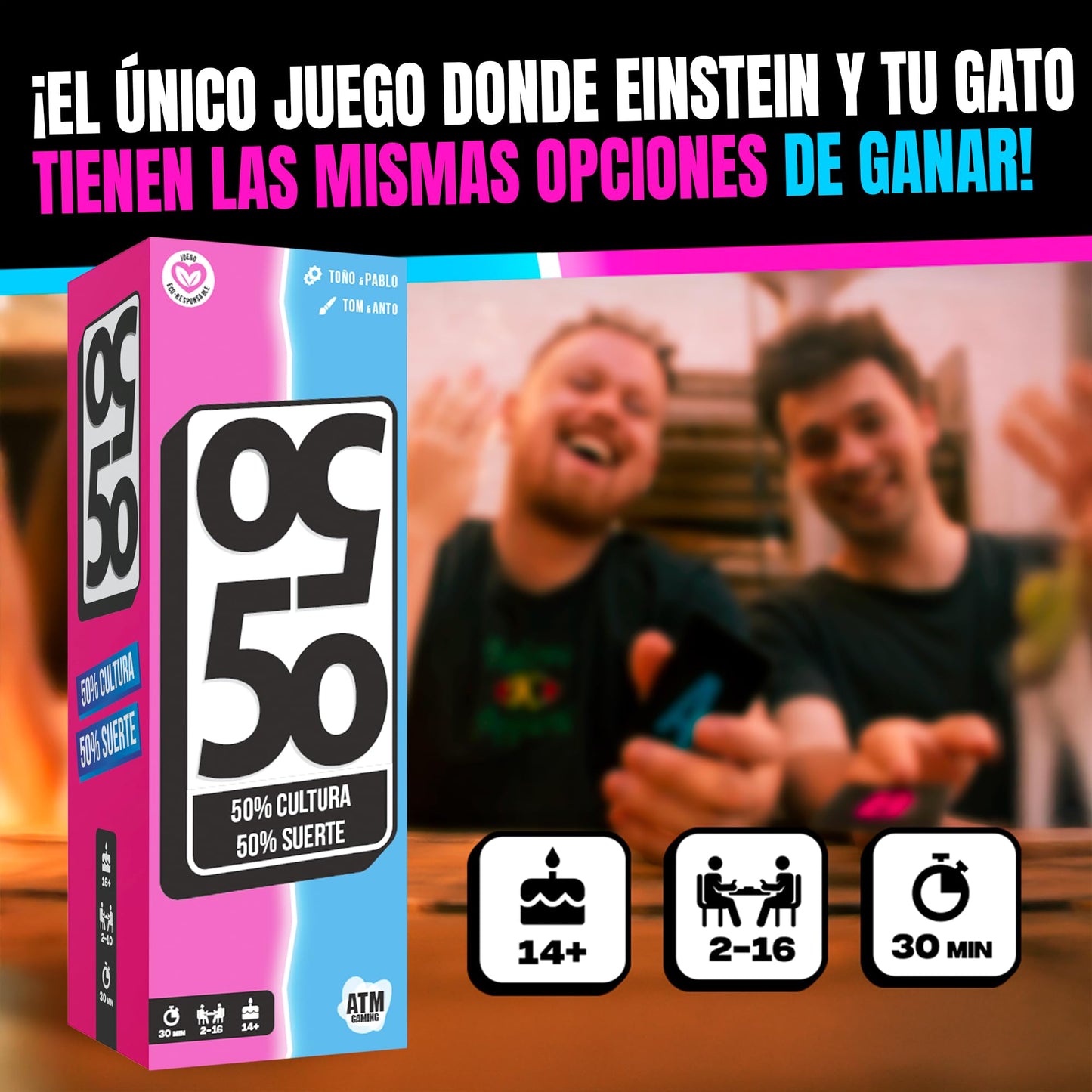 50 50 – Trivia de cultura general para adultos y familia | Diversión y retos asegurados