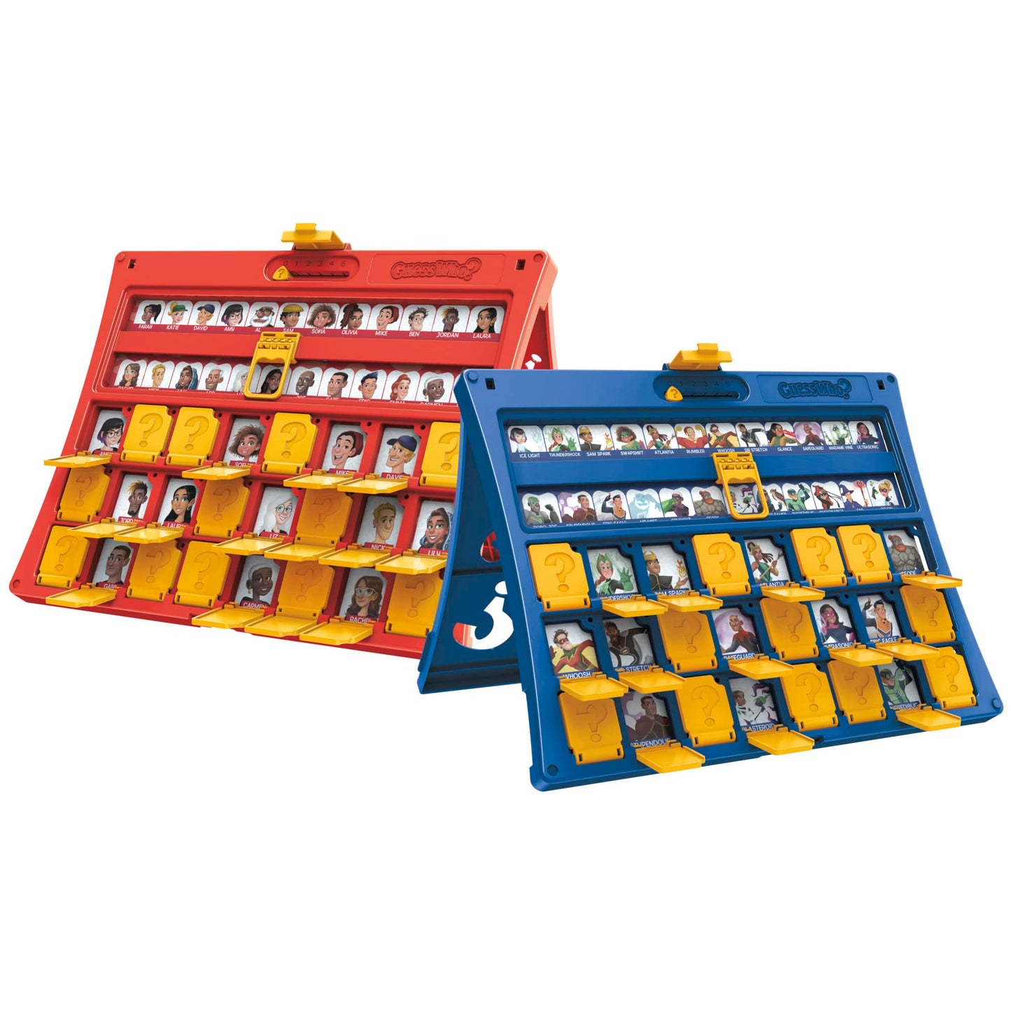 Hasbro Gaming ¿Quién Es Quién? Juego de Adivinar el Personaje y Superhéroes, Juego de Mesa para Jugar con Amigos y Familia para 2 Jugadores, Niños y Niñas de 6 Años o Más