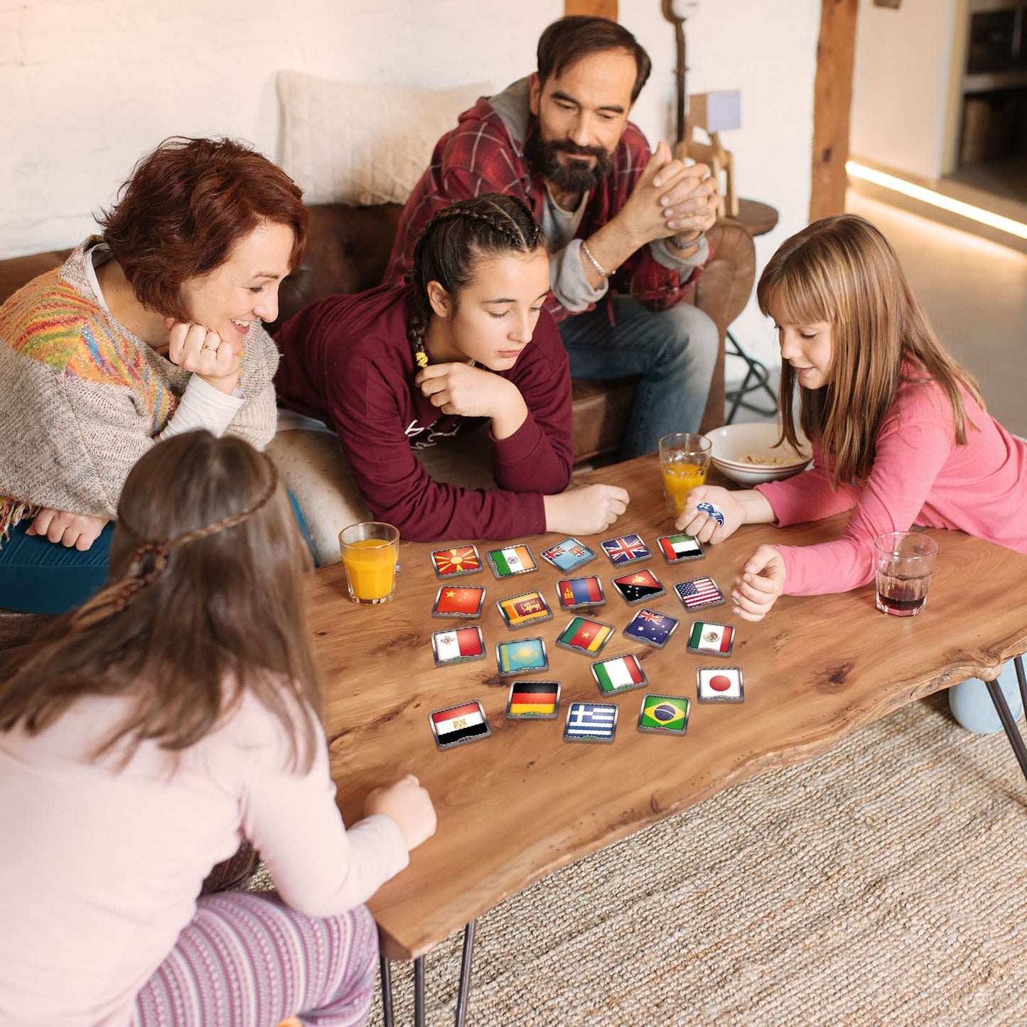 Ludilo - Banderea | Juegos Educativos Niños 5 Años O Más | Juegos De Cartas De 2 A 10 | Juego De Mesa Y Adultos | Juego Cartas De 30 Min | Regalos para Niños