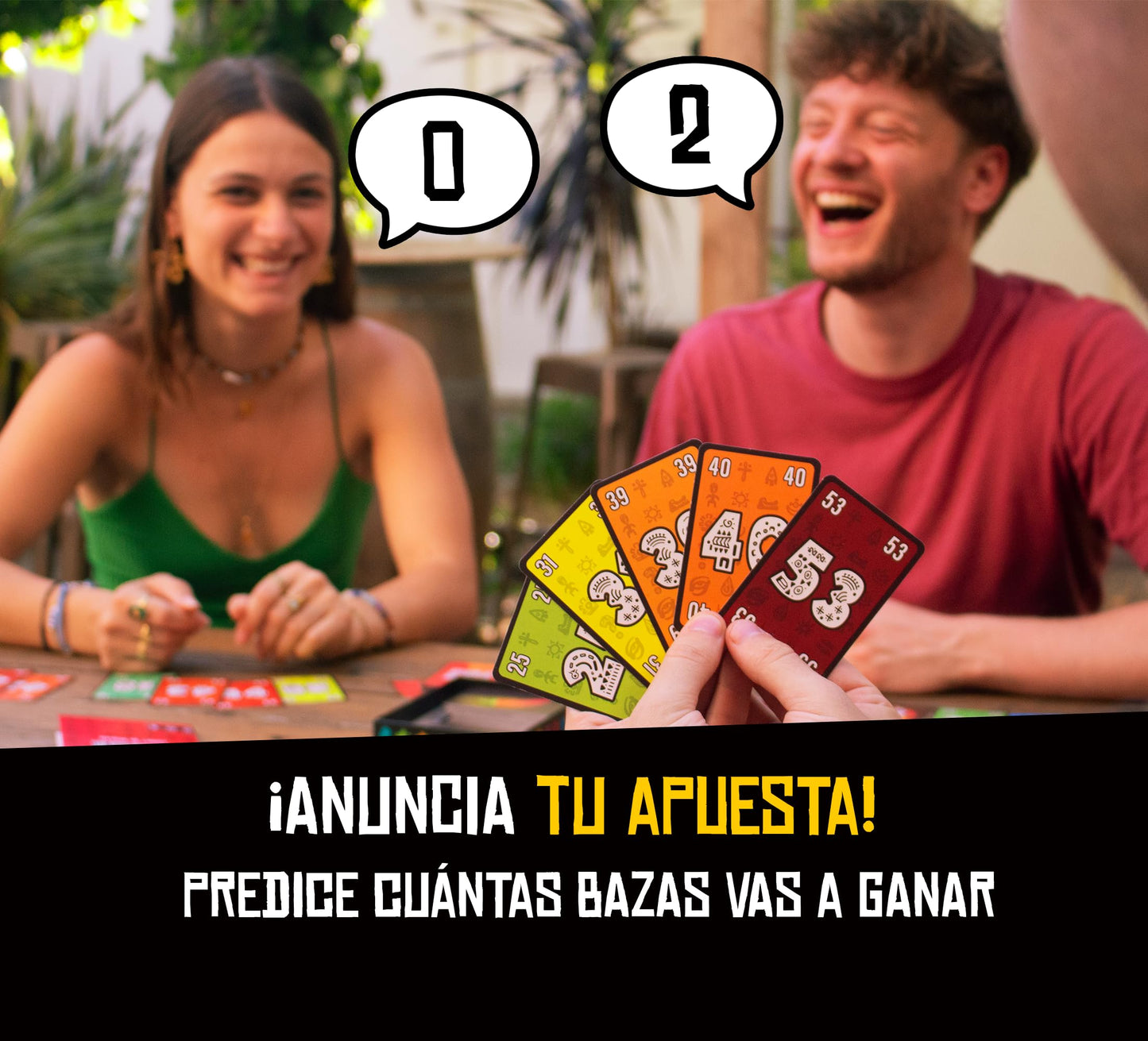 PILI PILI - Juegos de Mesa - Juego de Cartas con Familia y Amigos - Gran Premio del Juguete 2025 - Juego de bazas rápido y estratégico - 2 a 8 Jugadores - Regalo Original