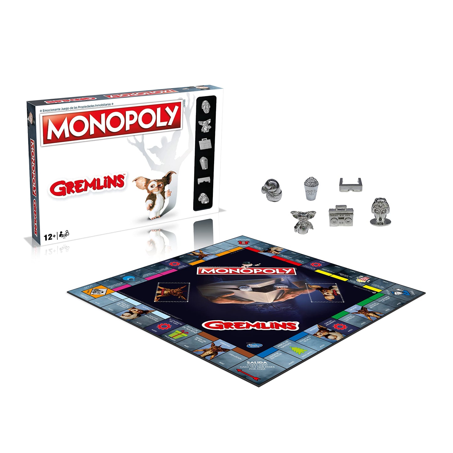 WINNING MOVES Monopoly Juegos de Mesa - Edición Gremlins: 2-6 Jugadores, Juegos Infantiles y para Adultos, Perfecto Regalo, Ideal para Noches de Juegos, Desde 12+ Años