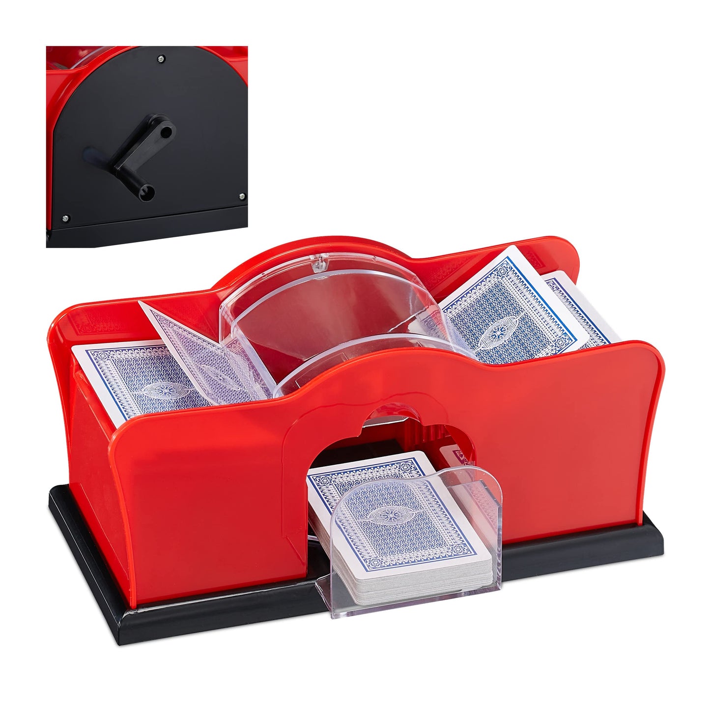 RELAXDAYS MEZCLADOR DE CARTAS MANUAL – ACCESORIO PARA BARAJAS
