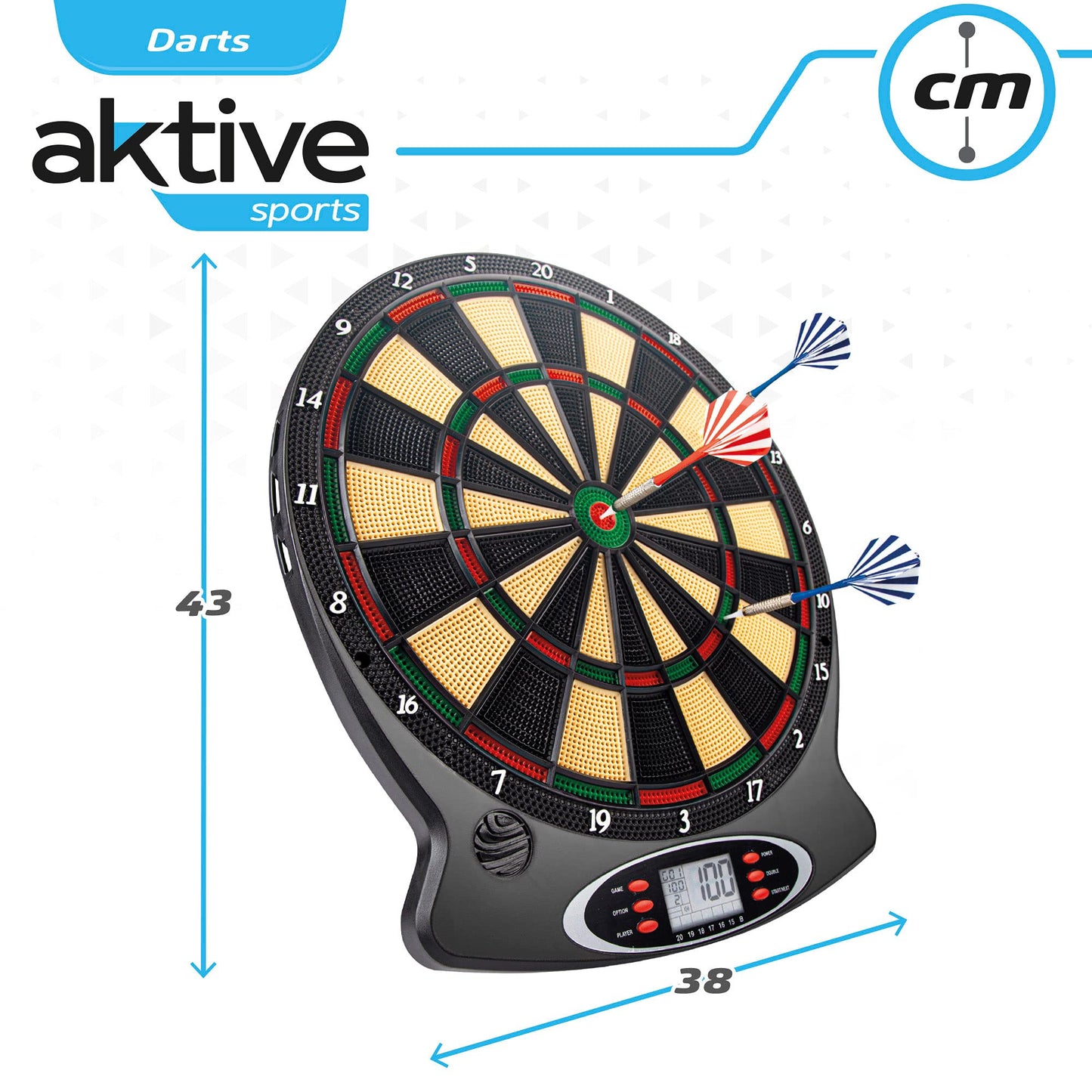 DIANA ELECTRÓNICA MULTIJUEGOS AKTIVE – Juguete deportivo digital para puntería