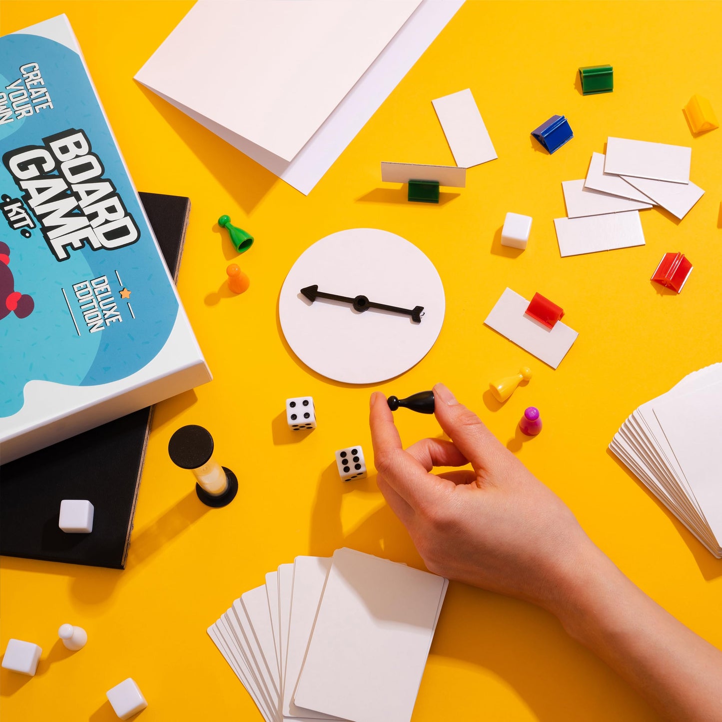 APOSTROPHE GAMES – Juego de mesa en blanco deluxe | Tablero, caja y accesorios personalizables