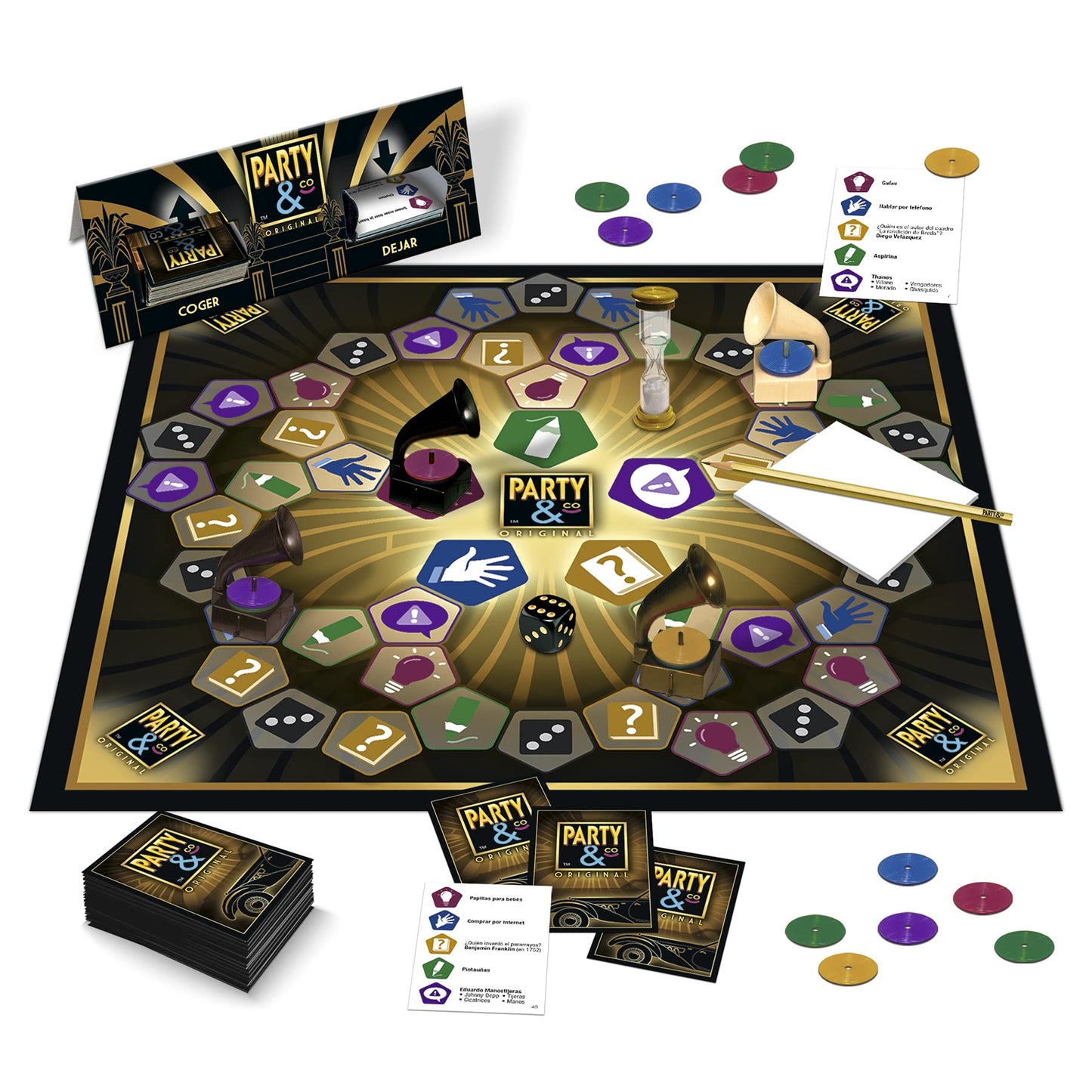 Diset - Party & Co. Original | Juego de Mesa para Adultos, Multiprueba, Divertido y por Equipos, Ideal para Fiestas | +14 Años, Juegos de Mesa Adultos de Party and Co.