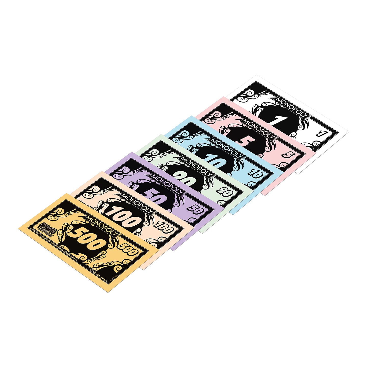 MONOPOLY Juegos de Mesa - Edición Naruto: 2-6 Jugadores, Juegos Infantiles y para Adultos, Perfecto Regalo, Ideal para Noches de Juegos, Desde 8+ Años