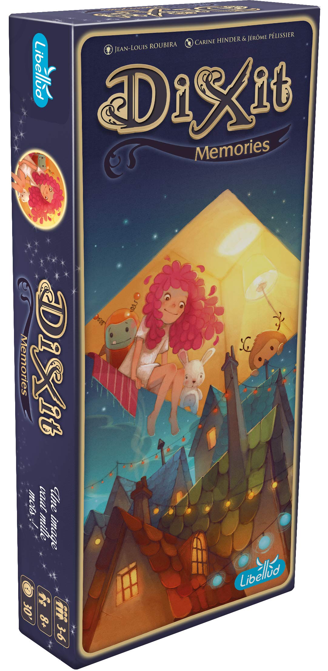 Libellud | Dixit – Expansión: Memories (EEdición 2022) | Juego de Comunicación | Edad 8+ | 3 a 6 Jugadores | Tiempo de Parte: 30 Min