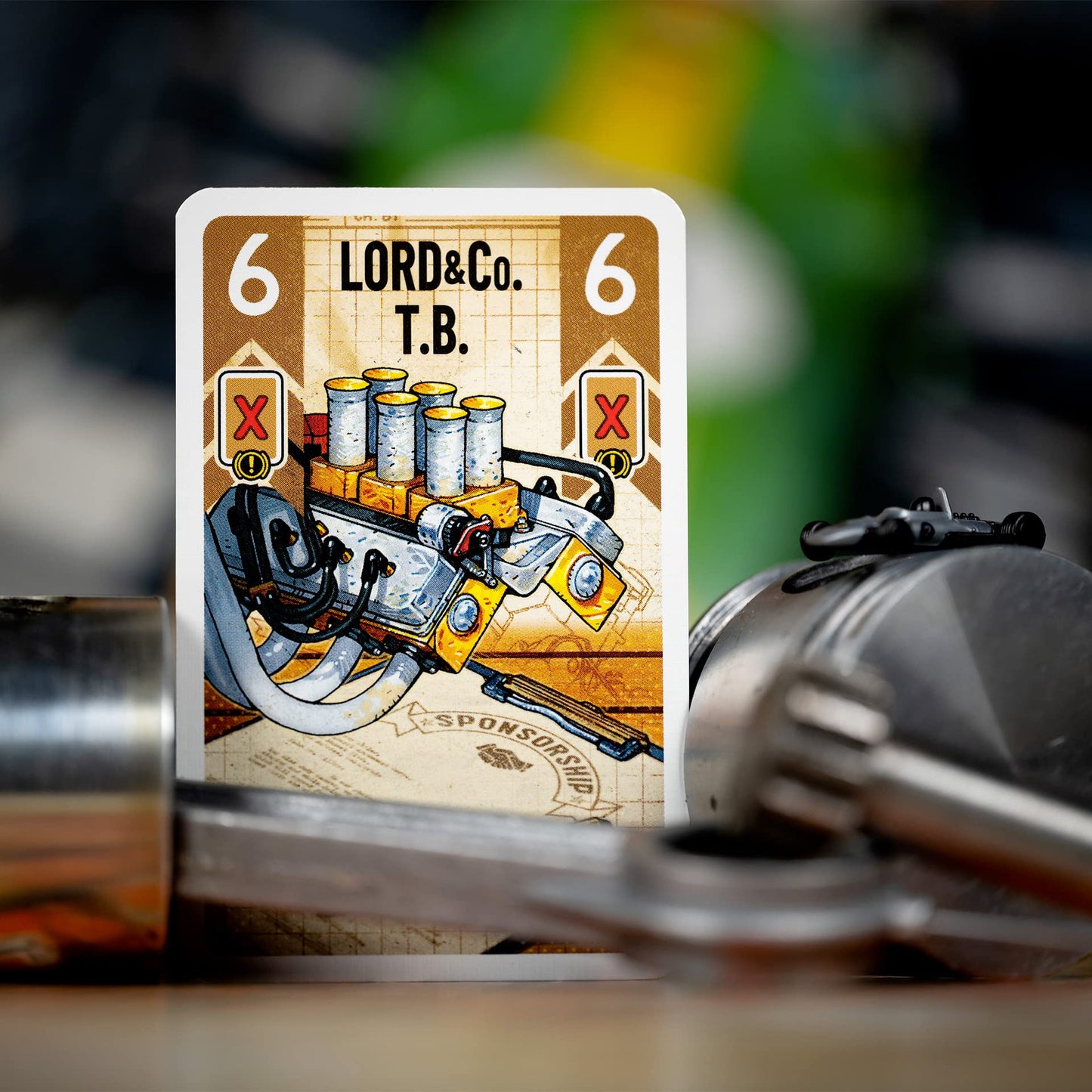 Asmodee - Heat - Juego de Estrategia de Carreras de Coches - Juego de Mesa estrategico para niños a Partir de 10 años - 1 a 6 Jugadores - 60 min - Carrera inmersiva - Español