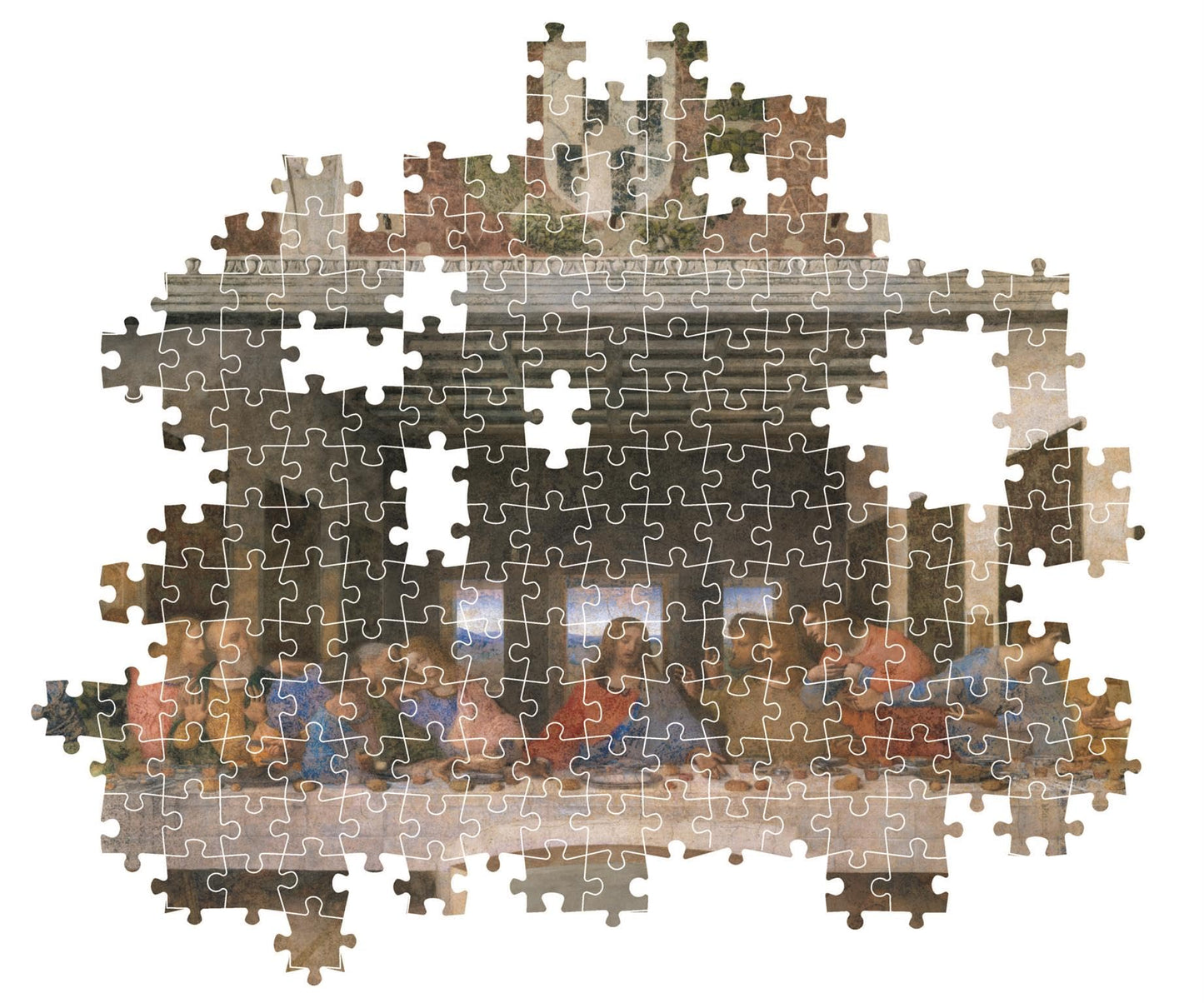 Puzzle Clementoni 1000 piezas – La Última Cena de Leonardo da Vinci | Museum Collection Compact Box