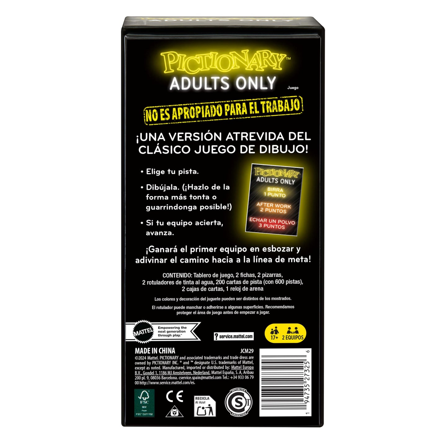 PICTIONARY ADULTS ONLY – Risas aseguradas en tus fiestas