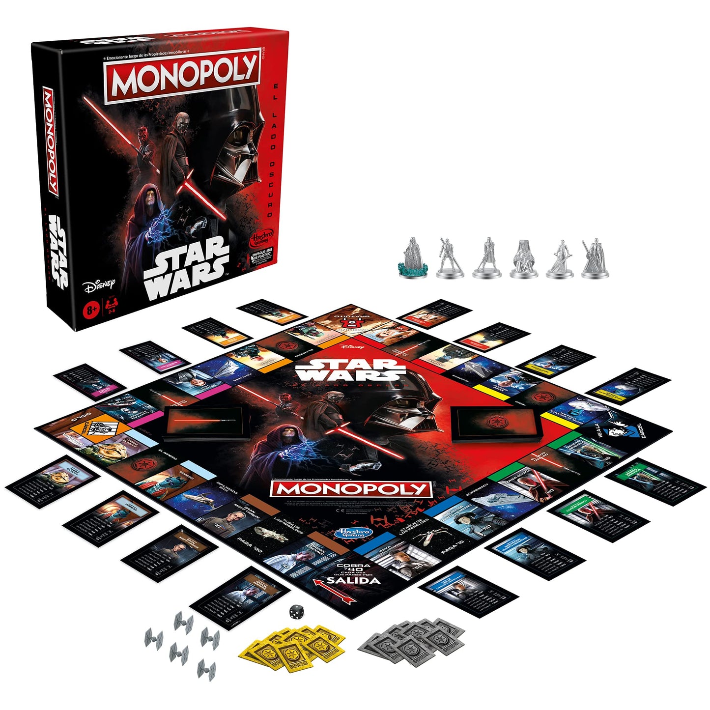 Star Wars Monopoly Dark Side en Castellano