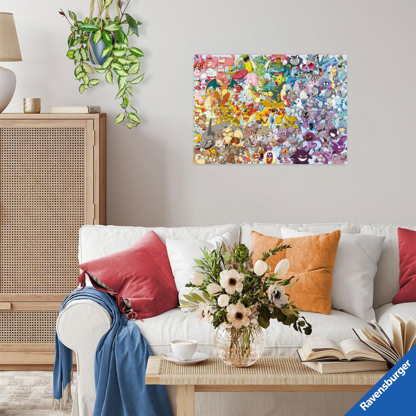Puzzle Ravensburger Pokémon Challenge – 1000 piezas | Rompecabezas Adultos y Niños +14 años