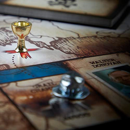 Hasbro Gaming Juego Monopoly Indiana Jones, inspirado en las pel culas de Indiana Jones, juego de mesa para 2-6 jugadores, para ni os a partir de 8 a os