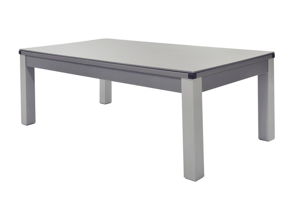 MESA MULTIJUEGO VENTE-UNIQUE BALTHAZAR – billar y ping-pong | 213x112x81.5 cm | color gris