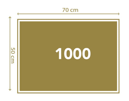 Puzzle Clementoni 1000 piezas – La Última Cena de Leonardo da Vinci | Museum Collection Compact Box