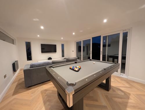 MESA DE BILLAR MULTIFUNCIONAL – Billar, comedor y ping pong en un solo mueble