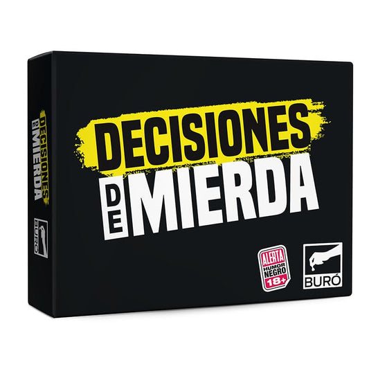 Decisiones de Mierda – Juego de Mesa para Adultos +18 | Cartas Divertidas y Atrevidas en Español
