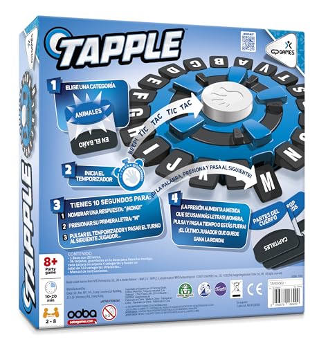 TAPPLE – Juego de mesa de palabras rápido