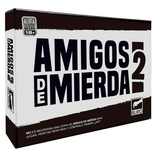 Amigos de Mierda 2 – Juego de Cartas para Adultos | Diversión +18, Humor Negro y Retos Descarados