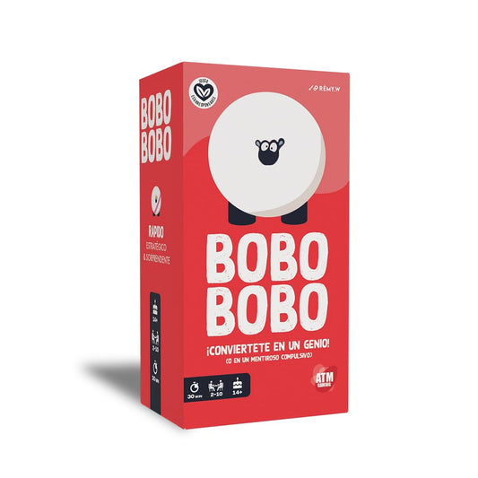 Bobo Bobo - Juegos de Mesa Estratégico y con Curiosidades - El Juego de Cartas para divertirse aprendiendo Curiosidades con Amigos y Familia - Regalos Originales Español