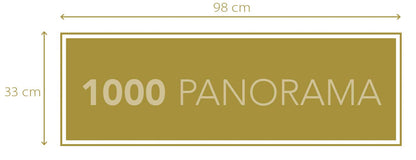Puzzle Clementoni Juego de Tronos 1000 piezas – Rompecabezas Panorámico Adultos