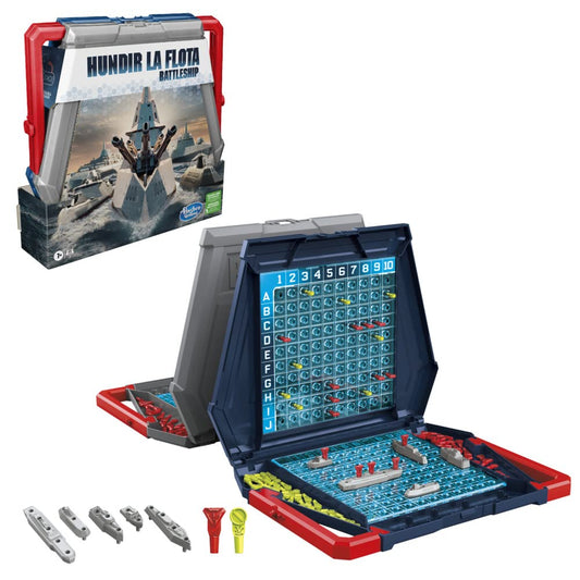 HUNDIR LA FLOTA – Juego de mesa estratégico para niños y familias | Diversión clásica de batallas navales