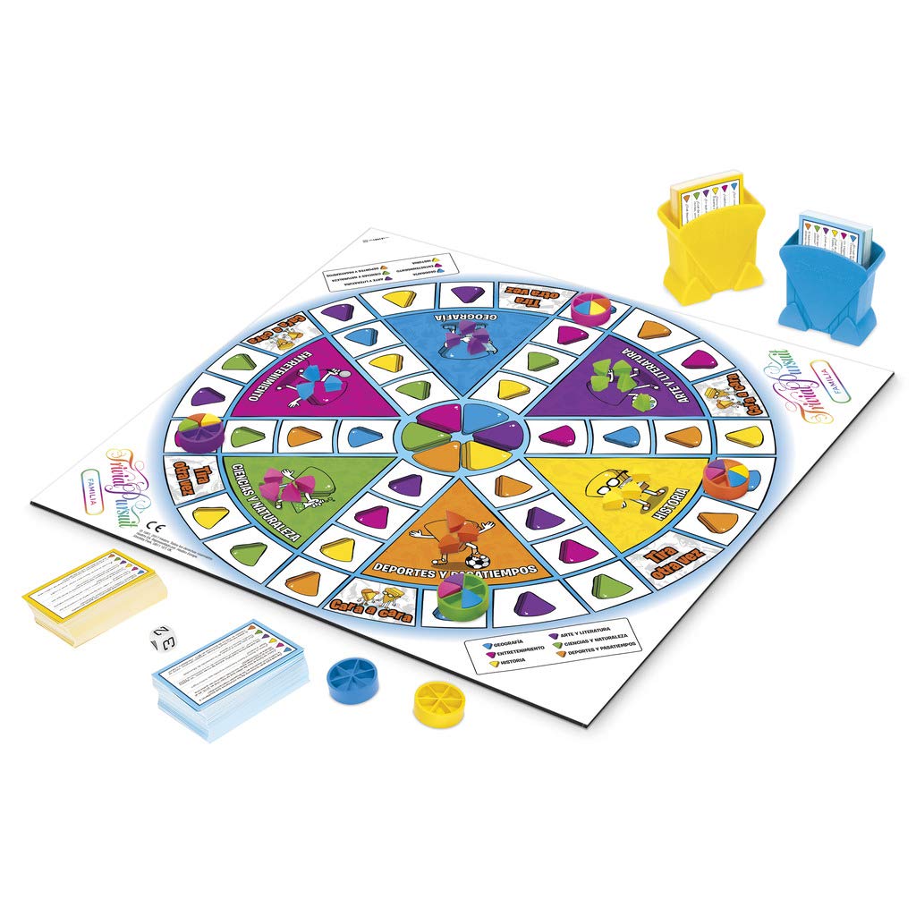 Trivial Pursuit Edición Familiar – Juego de preguntas para todas las edades con 2.400 cuestiones