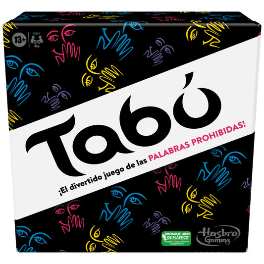 Tabú Hasbro Gaming – Juego de mesa de adivinanzas y risas para toda la familia
