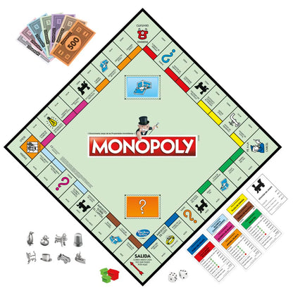 MONOPOLY HASBRO GAMING – JUEGO DE MESA CLÁSICO