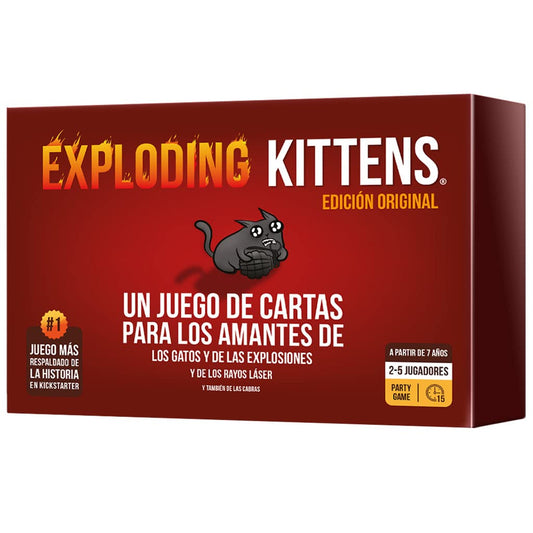 EXPLODING KITTENS –  Risas, tensión y gatitos explosivos