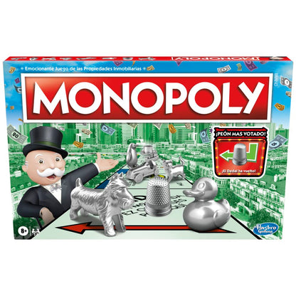 MONOPOLY HASBRO GAMING – JUEGO DE MESA CLÁSICO